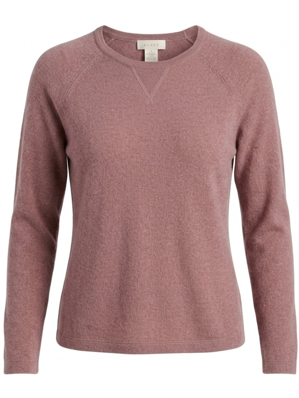 J.Jill 100% Cashmere Dusty Pink Sweater Crewneck Quiet Luxury Winter Fall Cozy